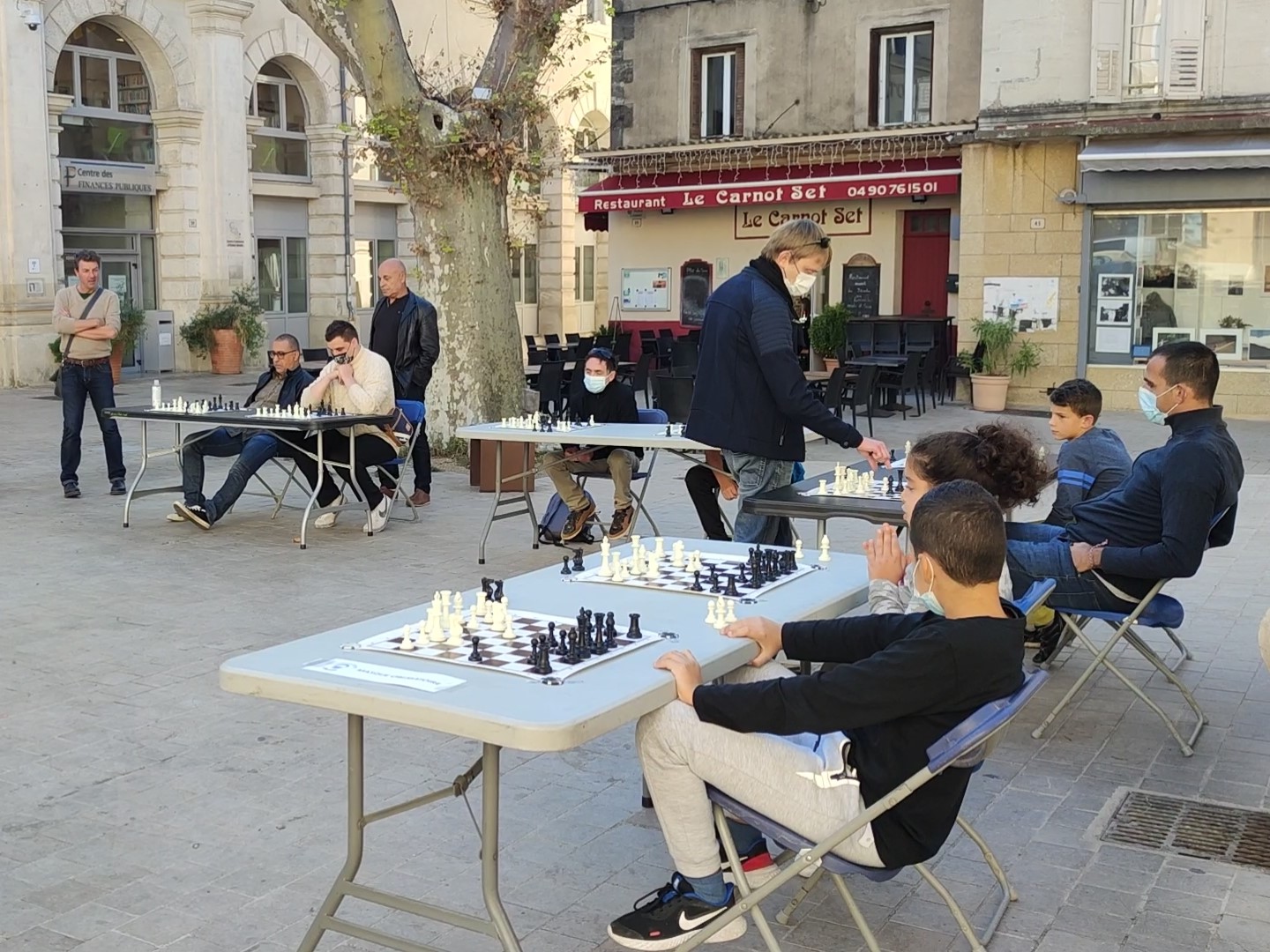 Jouez aux échecs en simultanée contre Alexandre Pottier