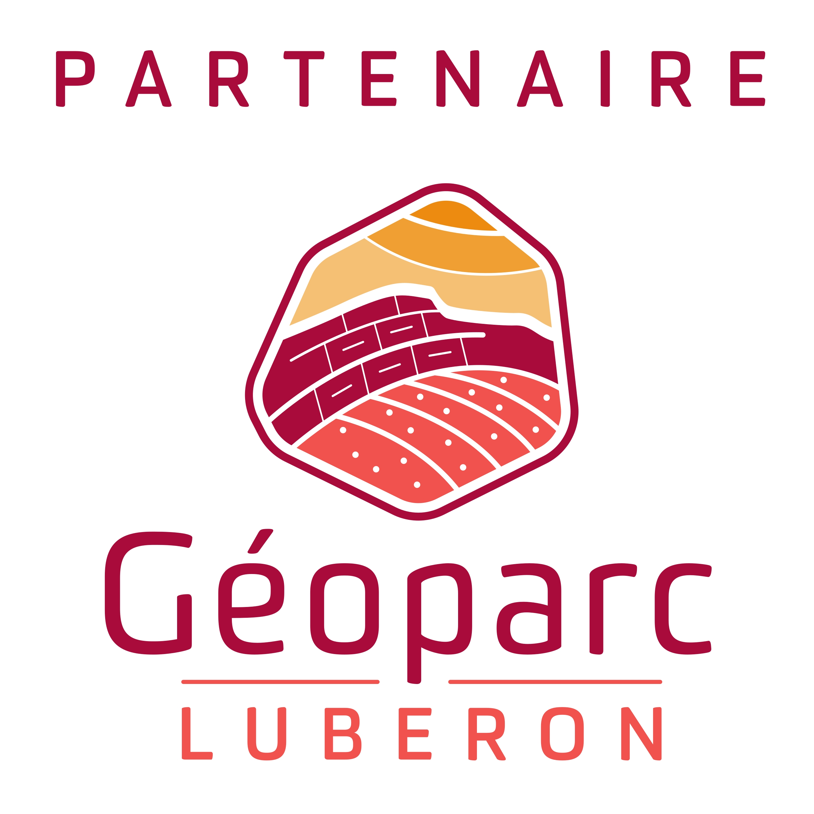 logo Géopartenaire du Géoparc mondial UNESCO du Luberon
